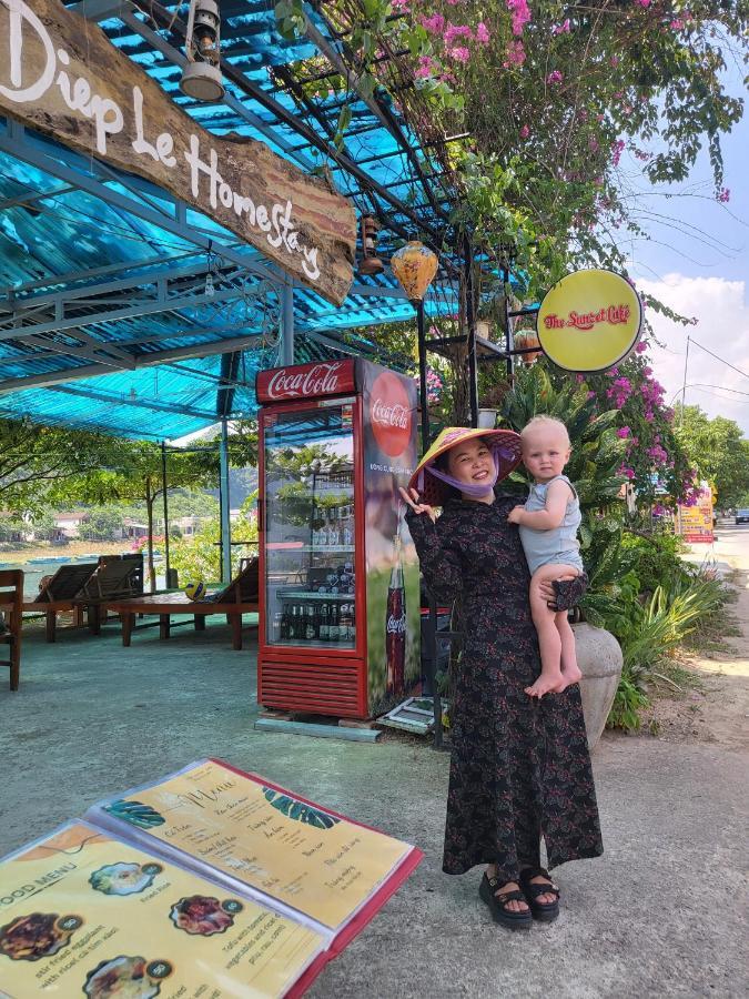 Diep Le Homestay Phong Nha Exterior foto
